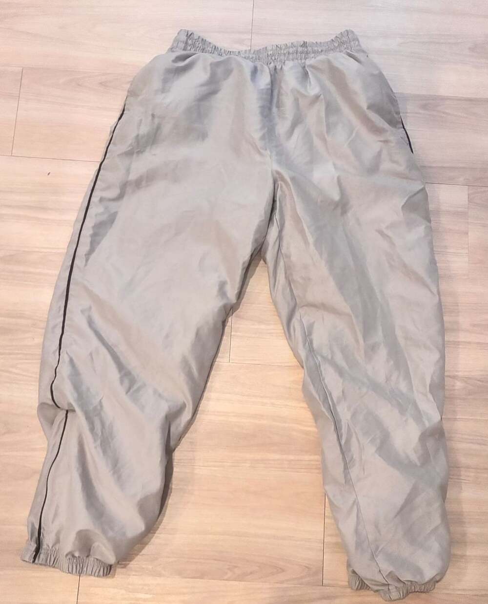Tek Gear Gray Windbreaker Jogger Pants Large